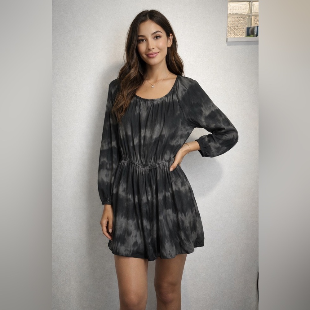 Converse Tie dye dress gray